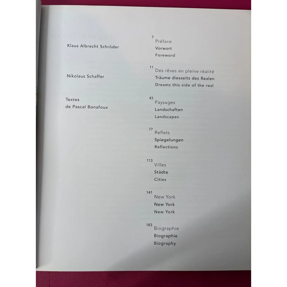Gottfried Salzmann Art Book Pascal Bonafoux 2006 Hardcover Coffee Table‎ Book
